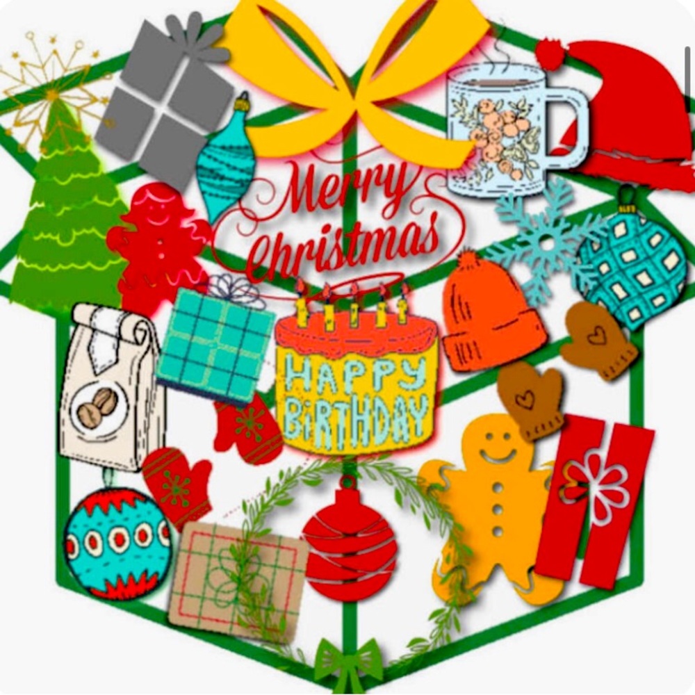 Mystery Box Christmas Mystery Bundle of vintage Christmas Decor Ornament